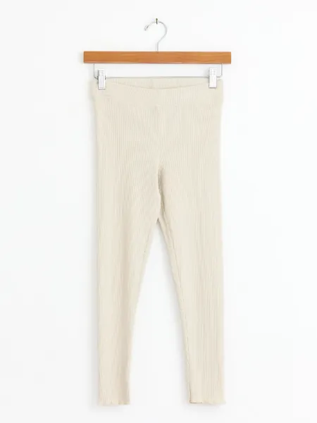 Ruffle Rib Leggings 